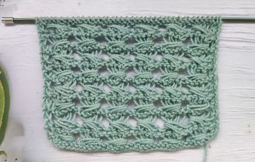 Triple-Wrapped Stitches Knitting Pattern