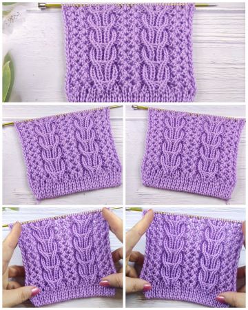Lace Cable Knitting Pattern