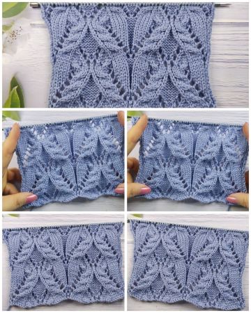 Lace Cable Stitch Pattern