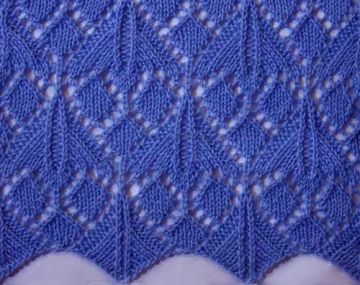 Lace Knit Stitch Pattern