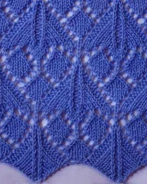 Lace Knit Stitch Pattern