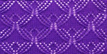 Lace Knit Stitch Pattern