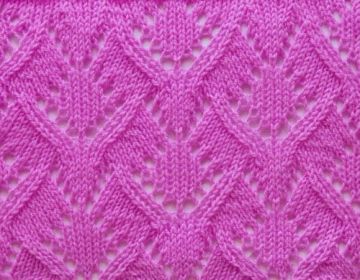 Lace Knit Stitch Pattern