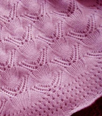 Lace Knit Stitch Pattern