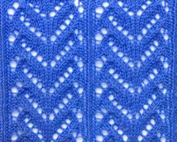 Lace Knit Stitch Pattern