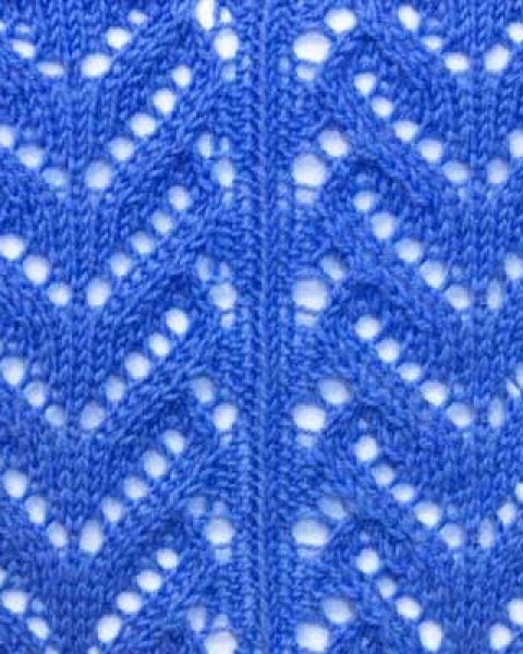 Lace Knit Stitch Pattern