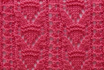 Lace Knit Stitch Pattern