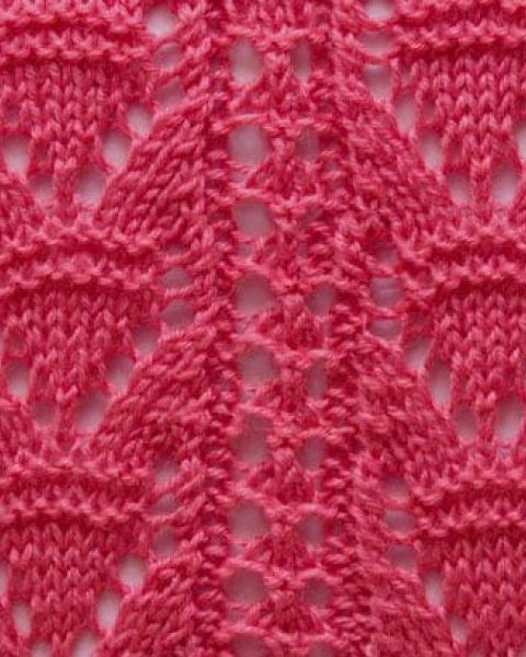 Lace Knit Stitch Pattern