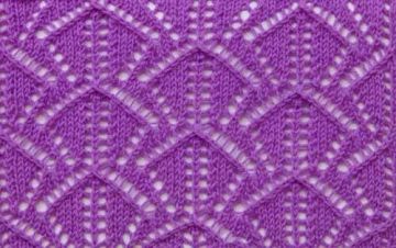 Lace Knit Stitch Pattern