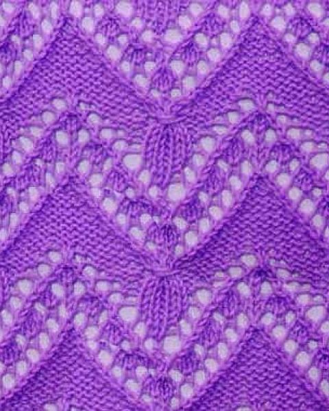 Lace Knit Stitch Pattern