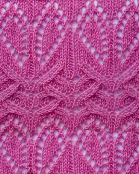Lace Knit Stitch Pattern Cast on