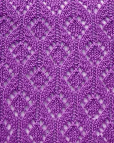 Lace Knit Stitch Pattern