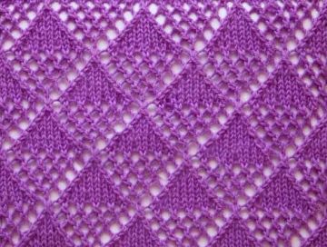 Lace Knit Stitch Pattern