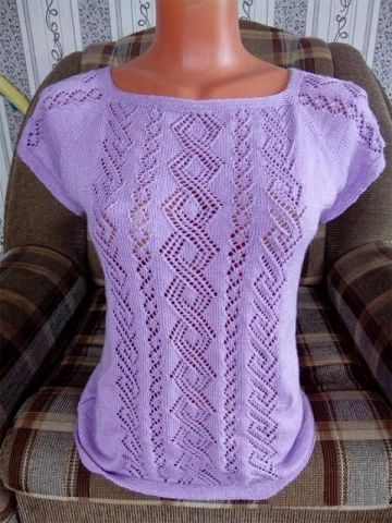 Lace Knit Stitch Pattern
