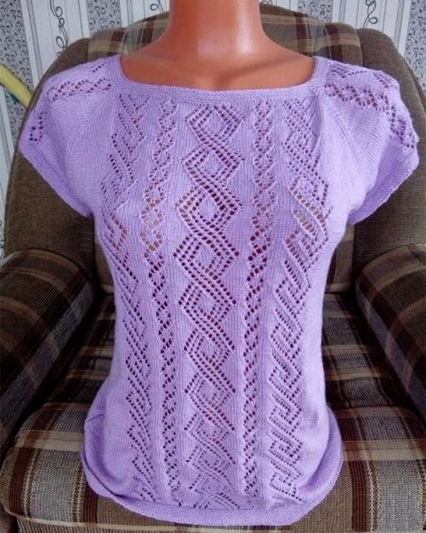 Lace Knit Stitch Pattern
