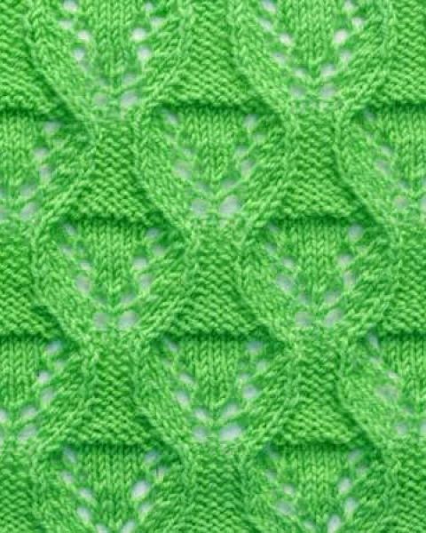 Lace Knit Stitch Pattern