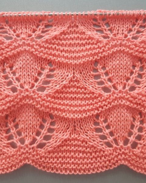 Lace Knit Stitch Pattern