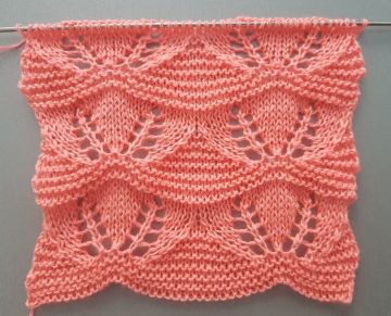 Lace Knit Stitch Pattern