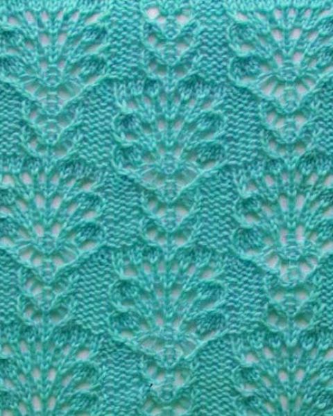 Lace Knit Stitch Pattern