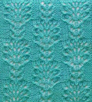 Lace Knit Stitch Pattern