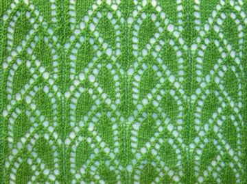 Lace Knit Stitch Pattern