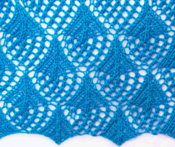 Lace Knitting Stitch Pattern