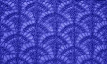 Lace Knitting Stitch Pattern
