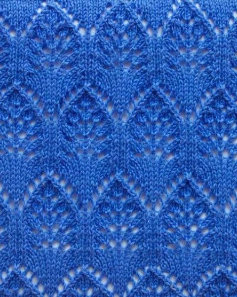Lace Knitting Stitch Pattern