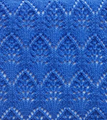 Lace Knitting Stitch Pattern