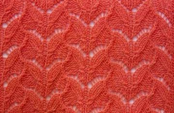 Lace Knit Stitch Pattern