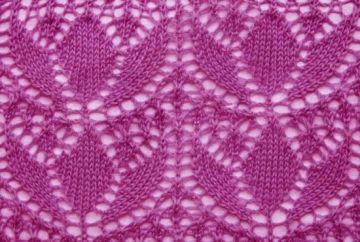 Lily Knit Stitch Pattern