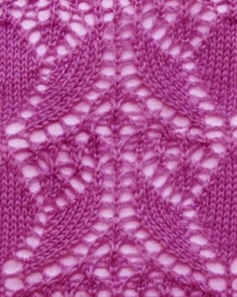 Lily Knit Stitch Pattern