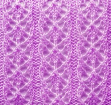 Eyelet Knit Stitch