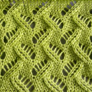 eyelet knit stitch 3 2