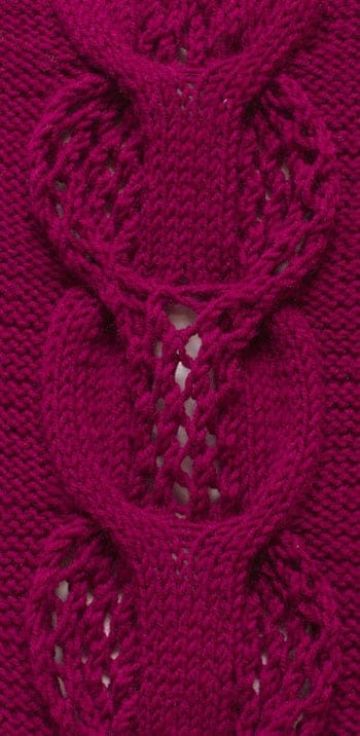 Lace and Cable Stitch