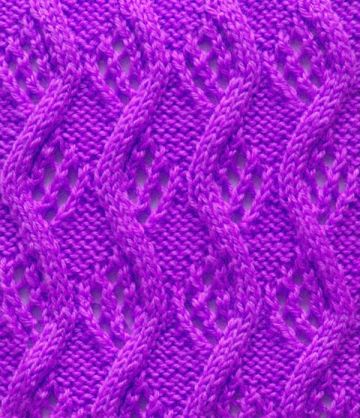 Lace and Cable Stitch