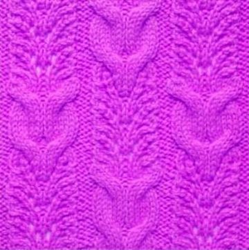 Lace and Cable Stitch