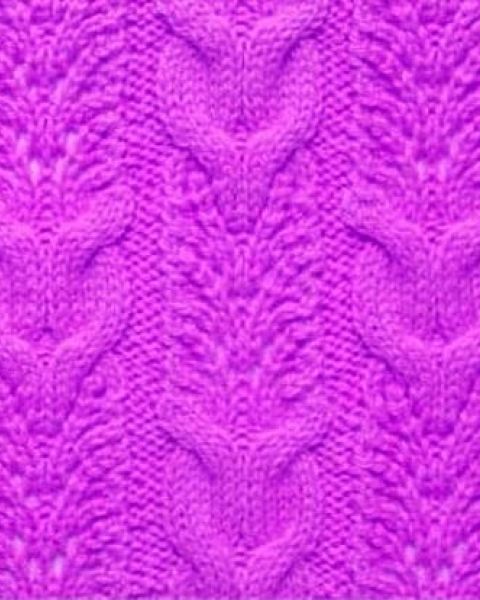 Lace and Cable Stitch