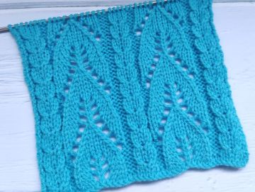 Lace Knit Stitch Pattern