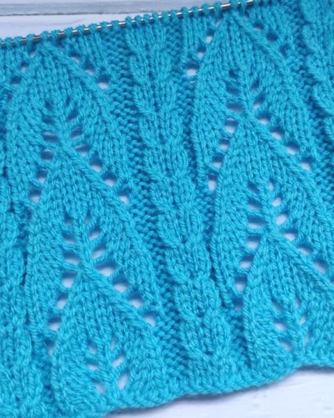 Lace Knit Stitch Pattern