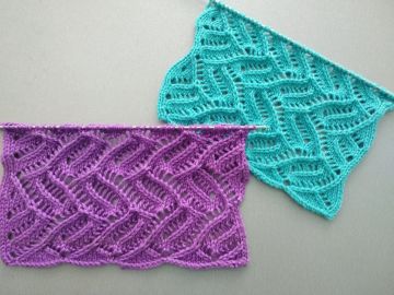 Lace Knit Stitch Pattern