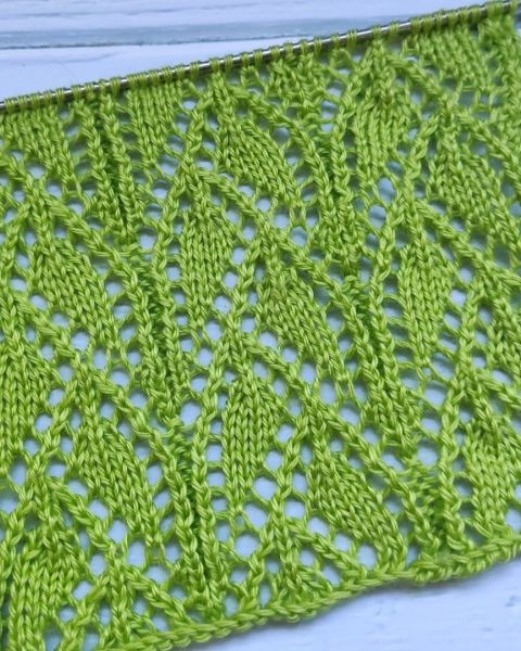 Lace Stitch Knitting Pattern