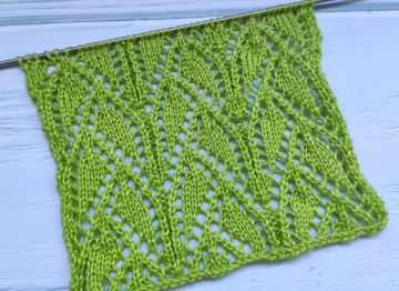 Lace Stitch Knitting Pattern
