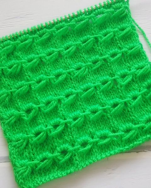 Lace Stitch Knitting Pattern
