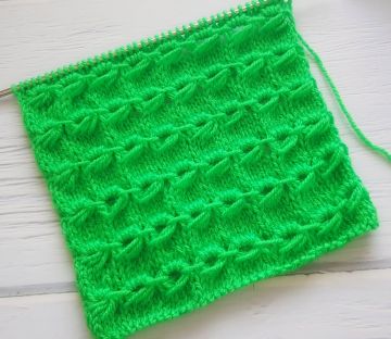 Lace Stitch Knitting Pattern