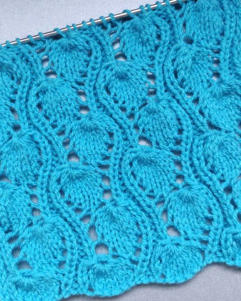 Lace Stitch Knitting Pattern