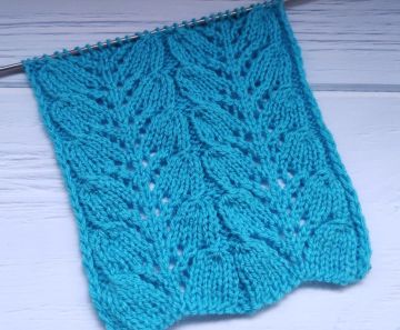 Lace Stitch Knitting Pattern