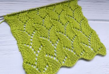 Lace Stitch Knitting Pattern