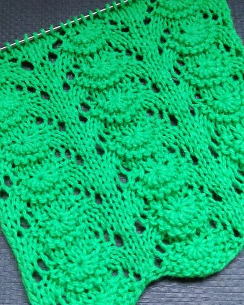 Lace Stitch Knitting Pattern
