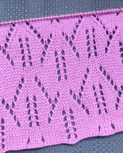 Lace Stitch Knitting Pattern